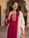 Adhira By Blue Hills Vichitra Kurti With Bottom Dupatta